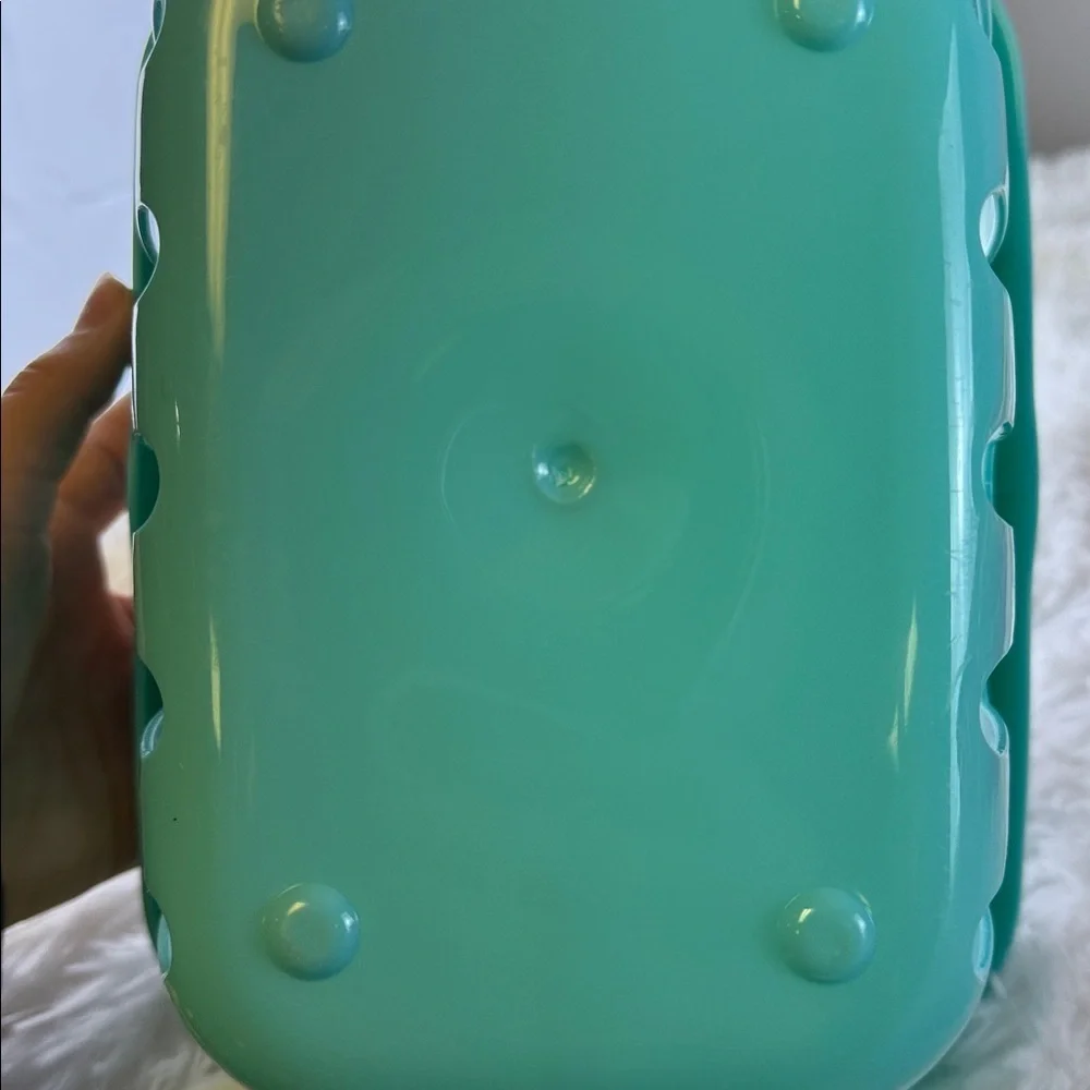 Set of 3/ Kids Bath Basket - Teal and OrangeGrey6